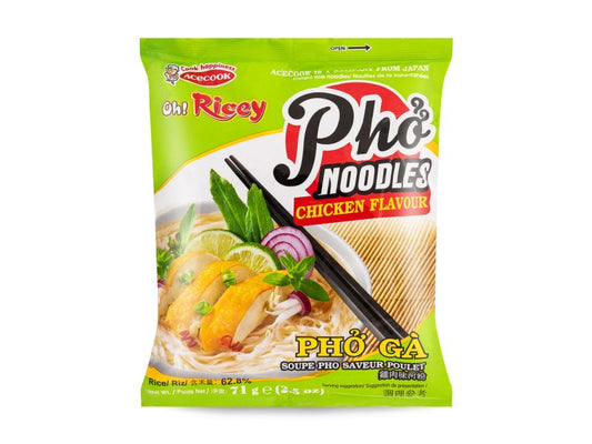 Oh Ricey Instant Chicken Flavour Pho Noodles (Pho Ga)
