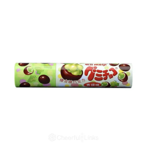 Meiji Muscate Gummy Chocolate (Green Grape)
