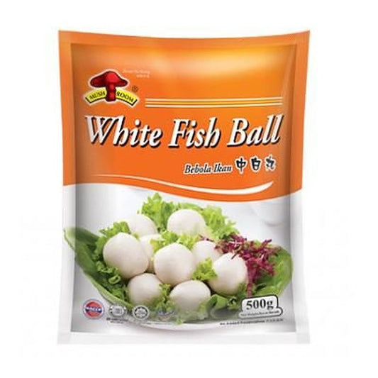 Mushroom White Fish Ball Medium 500g