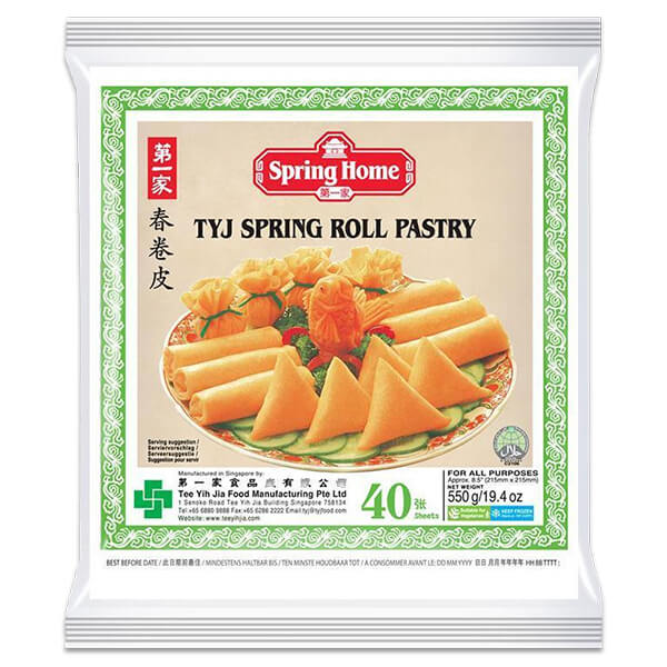 Spring Home TYJ Spring Roll Pastry (50 pcs.)