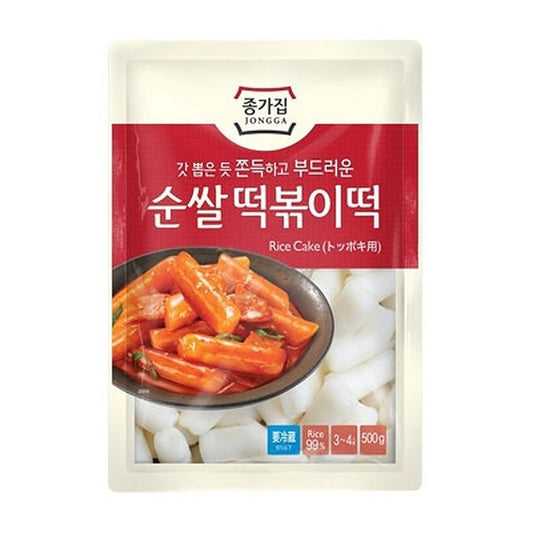CHONGGA KOREAN RICE CAKE TUBULAR TYPE TTEOKBOKKI