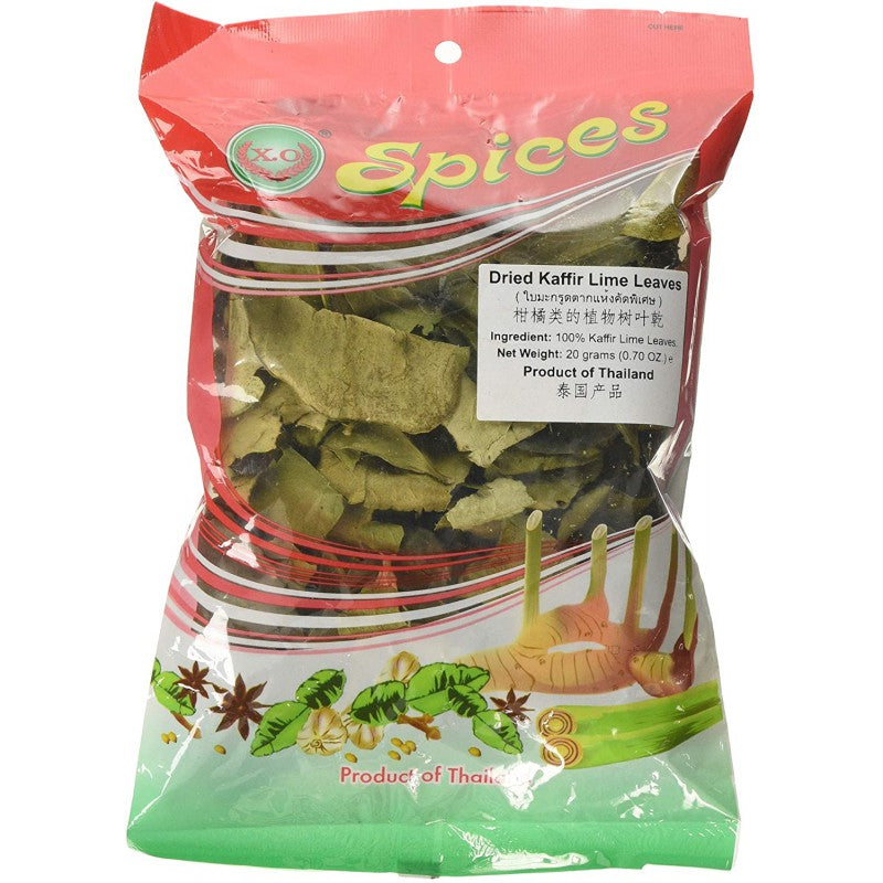 Dried Kaffir Lime Leaves