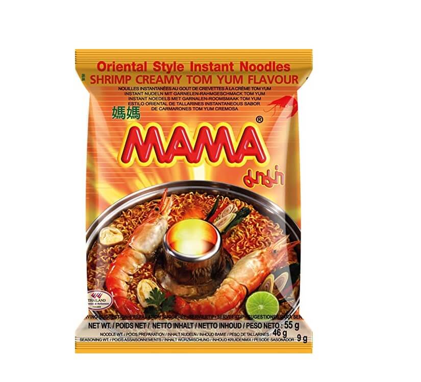 MAMA Noodles – Tom Yum Shrimp Creamy