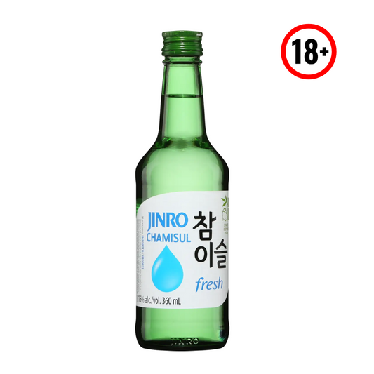 Jinro Chamisul Fresh Soju 참이슬 (ABV 16.5%)