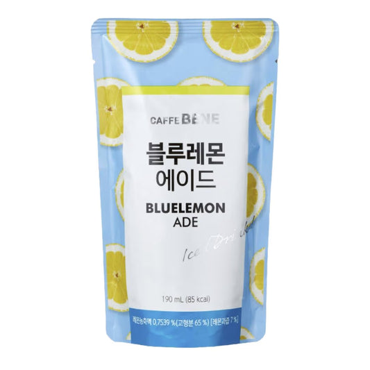 Caffe Bene Pouch Iced Drink - Blue Lemon 190ml