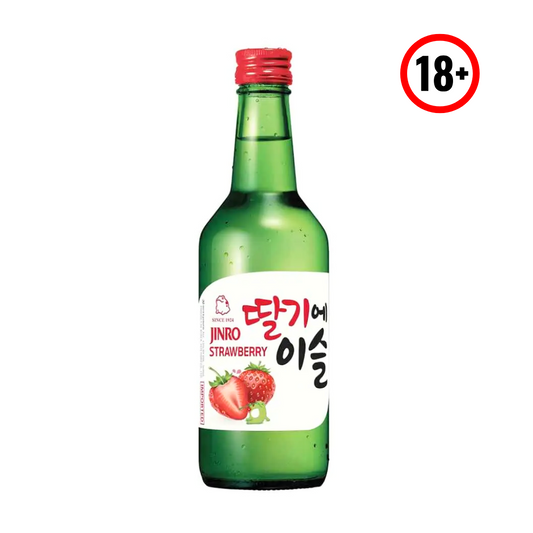 Jinro Strawberry Soju 딸기에이슬 (ABV 13%)