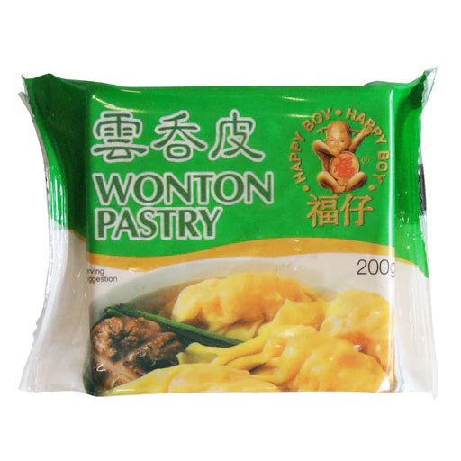 Happy Boy Wonton Pastry (Green)