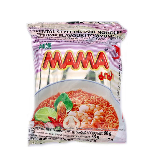 MAMA Shrimp (Tom Yum) Flavour Instant Noodles 60g