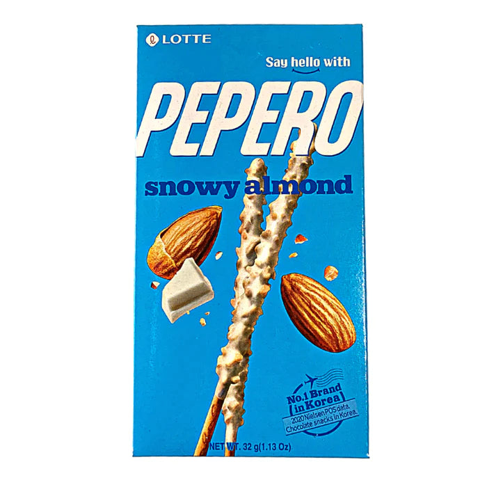 Lotte Pepero Snowy Almond