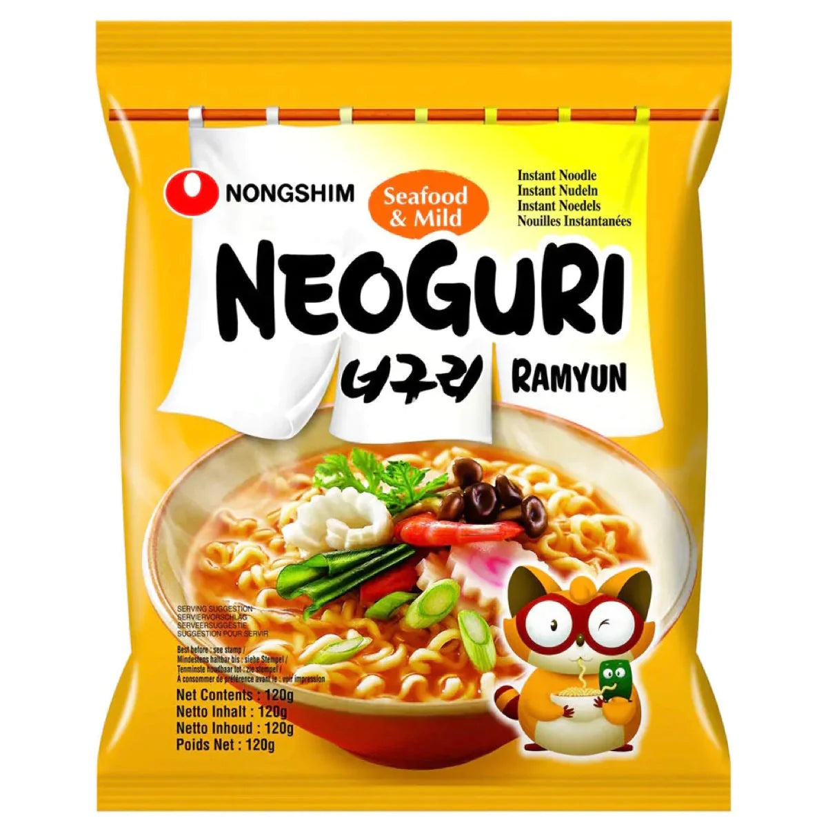 Neoguri Ramyun Seafood (Mild)