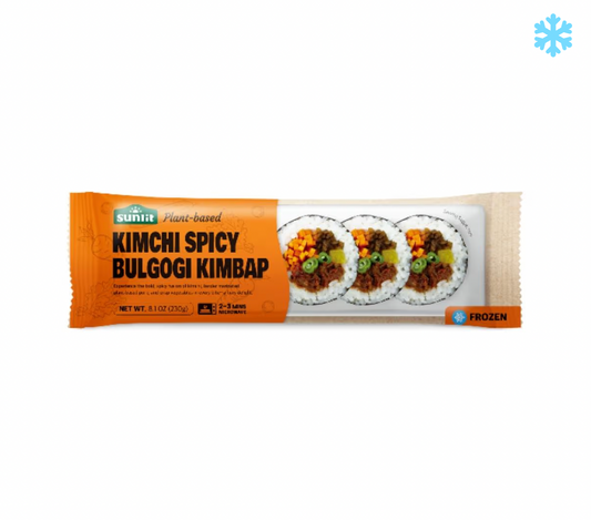 Sunlit Frozen Kimchi Spicy Bulgogi Kimbap