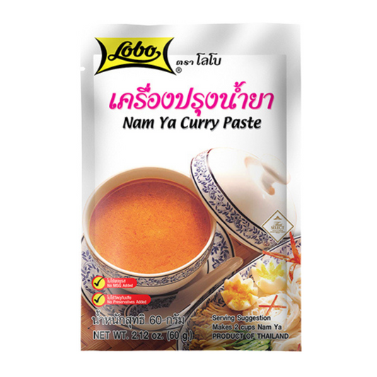 Lobo Nam Ya Curry Paste 60g เครื่องปรุงน้ำยา
