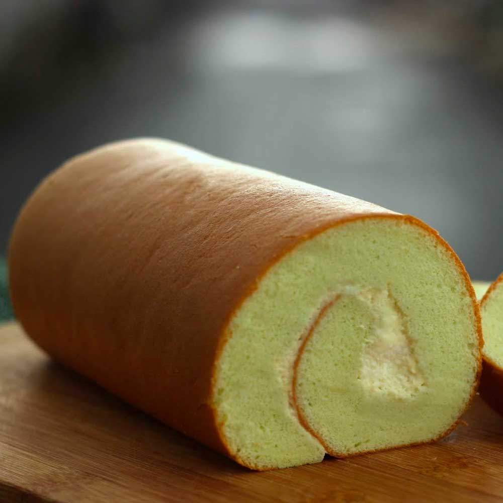 Pandan Swiss Roll